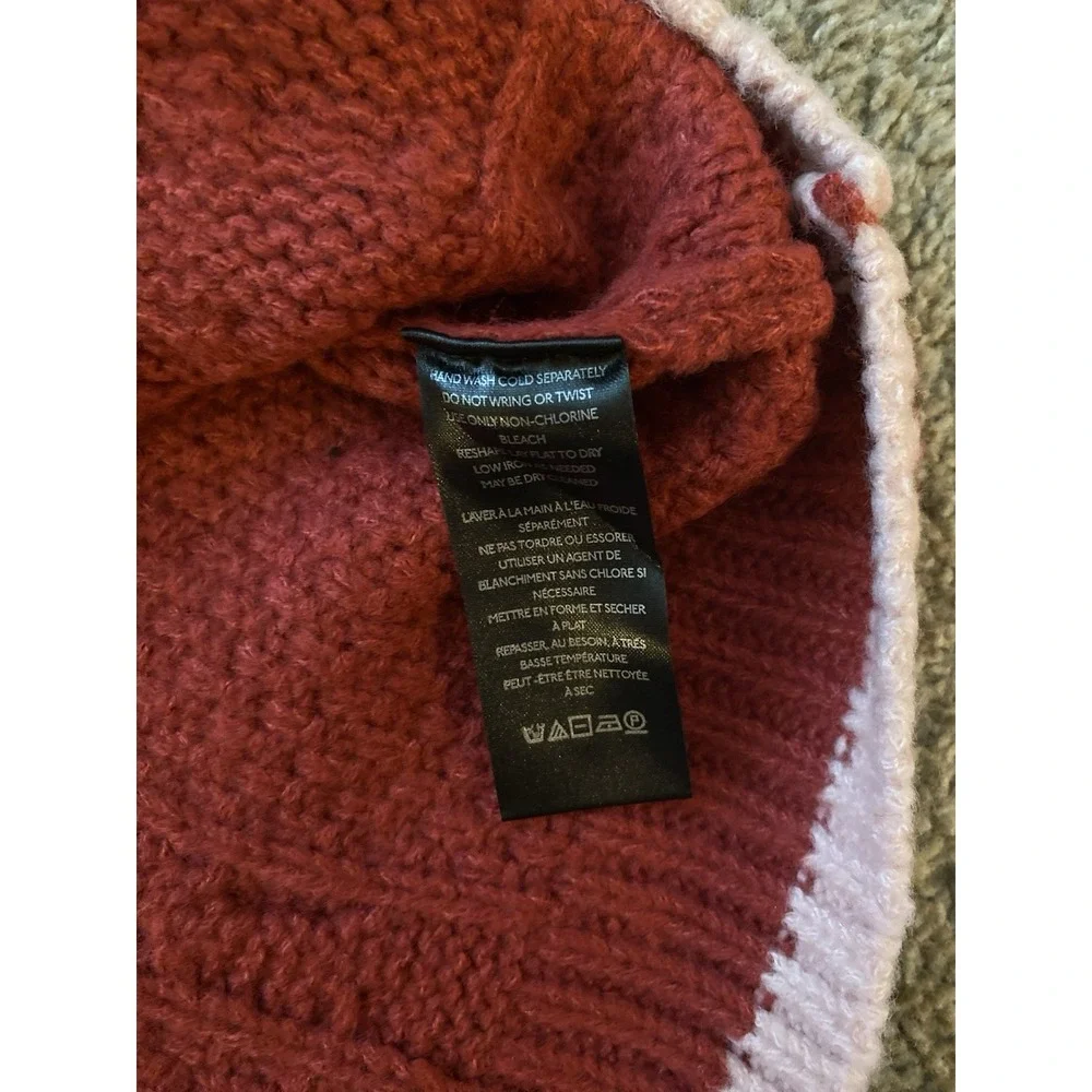 Urban Outfitters Kimchi Blue Womens Cable Knit Cardigan Floral‎ Button Sz Medium - Picture 6 of 9